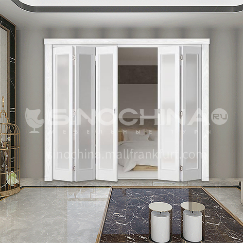 G wooden folding door composite wooden door with glass bedroom door living room door kitchen door modern style 10